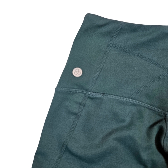 Zella High Waisted Hidden Pocket Full Length Yoga Pants,  Dark Green, XS - Picture 6 of 12